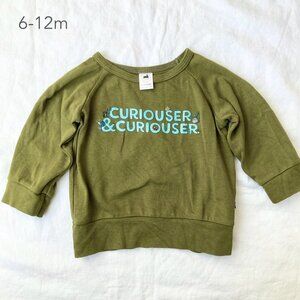 🪴5/$30 Little & Lively 6-12 Months Green Long Sleeve Top Bamboo Spring